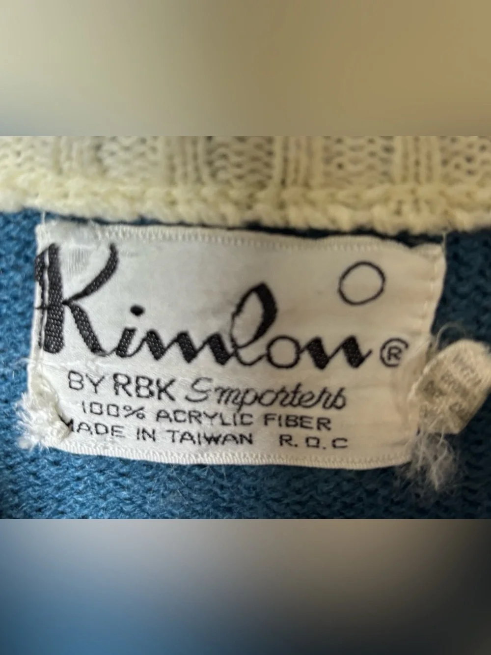 Vintage Kimlon Striped Sweater Vest Retro Preppy Grandpa Knit Sleeveless Top